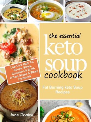 cover image of The Essential Keto Soup Cookbook